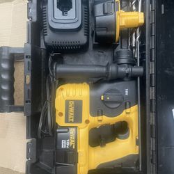 New Open Box 18 Volt SDS Hammer Drill And Bandsaw 