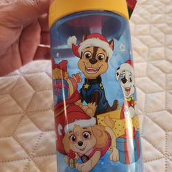 Zak Designs Paw Patrol Kids Durable Plastic Water Bottle