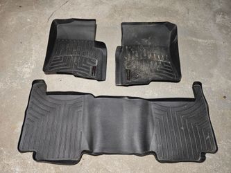 Ford F150 Super Crew 4dr WeatherTech floor mats