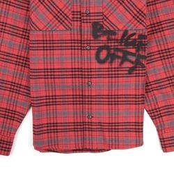 Off White Flannel Xl Rare