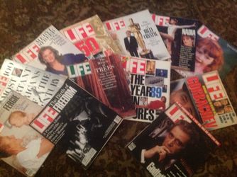 12 Life Magazines 1989