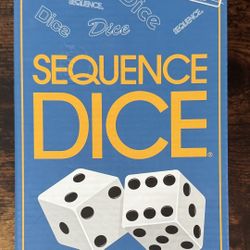 Sequence Dice Strategy Game COMPLETE never used Just $5