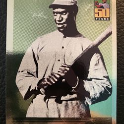 John Henry “Pop”Lloyd 2001 Topps Baseball 50 Years(What Could Have Been) #WCB10 Foil Insert! 