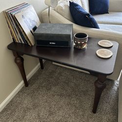 Wooden End Table 