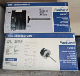 New Packard Condenser fan motor