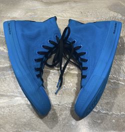 Converse All Star X OPI Blue Music Is My Muse HighTop Blue Sneakers Women s 6.4 Men s 4.5 for Sale in Laud By Sea FL OfferUp