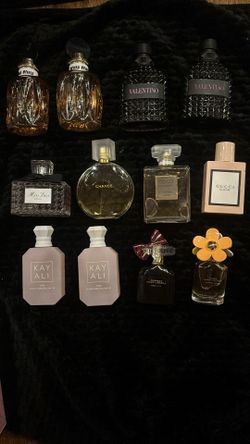Small Perfume Bundle 12 Pc Chanel Miu Miu Valentino Dior Gucci Kay Alli  