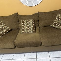 Brown Large Seat Sofas 