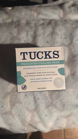 TUCKS Medicated cooling pads