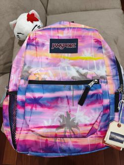 Jansport Backpack Palm Paradise Lifetime Warranty Brand New Condition