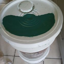 Pintura Verde Barata$65