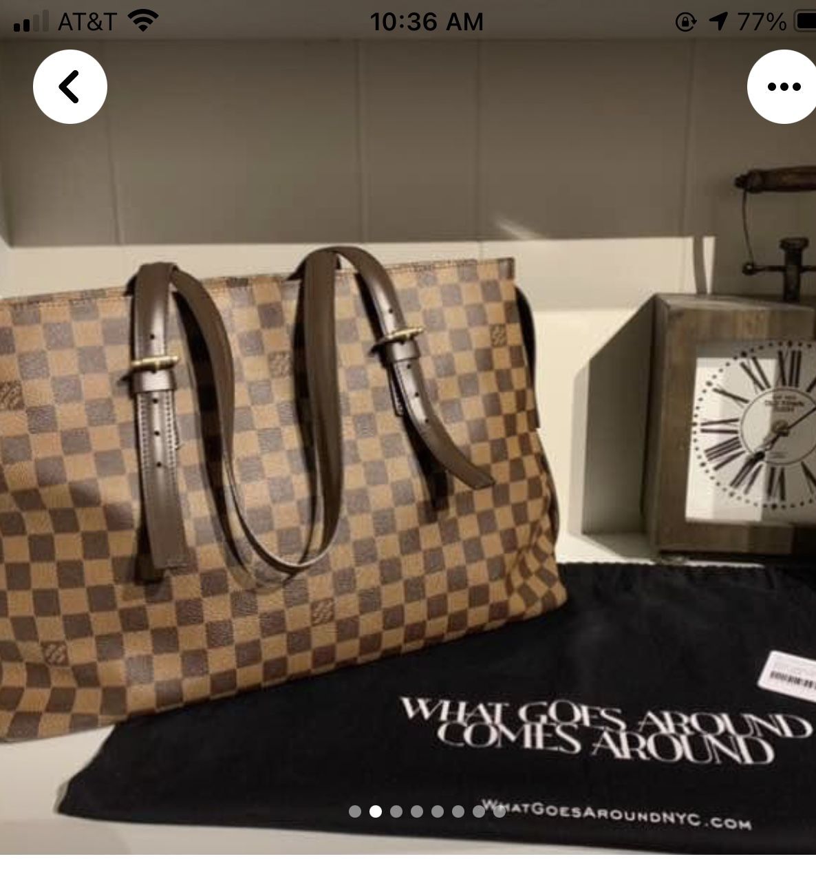 Louis Vuitton Damier Ebene Chelsea. paid $1,500 asking $750