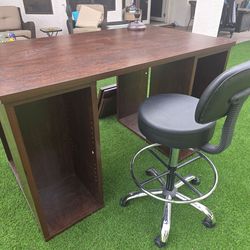 Office desk with chair