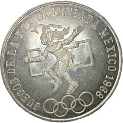 Olimpiada Mexico 1968 Coin
