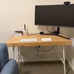 Ikea Bamboo LILLÅSEN Desk