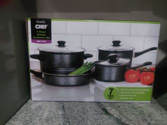 Family Chef 7-Piece Non-Stick Cookware Set