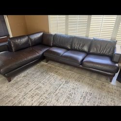 Sectional Leather Couch