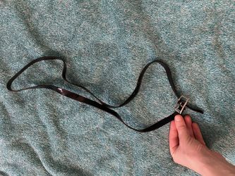Shiny Black Belt - Youth Medium