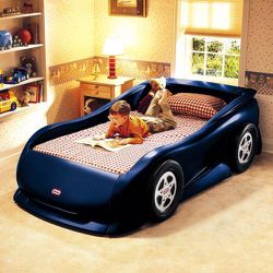 Little Tikes Twin Car Bed (navy blue)
