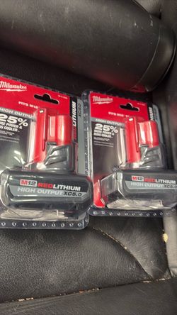 M12 12-Volt Lithium-Ion XC High Output 5.0 Ah Battery