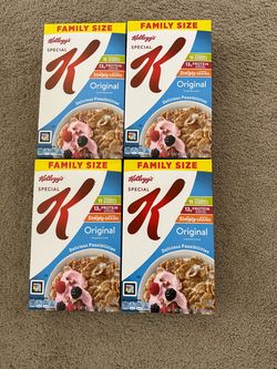 Kellogg's Special K Original Cereal Family Size - $3 each