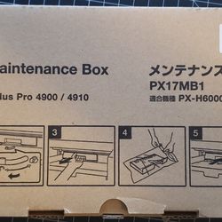 Epson borderless maintenance box T6191 for Epson Stylus Pro 4900/4910