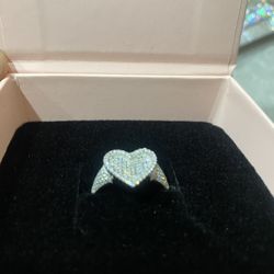 Diamond Heart Ring