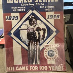 1939 Crosley Field Great World Series Program
