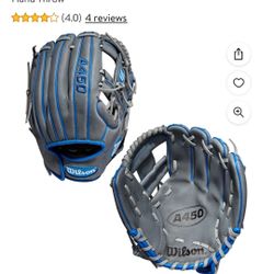 Brand New 2024 Wilson A450 Infield Glove 10.75" WBW Baseball Right Hand Youth