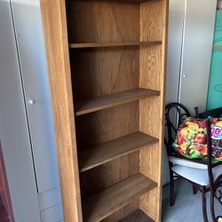 Bookshelf 6 Ft High. 38” Wide. 12” Deep 