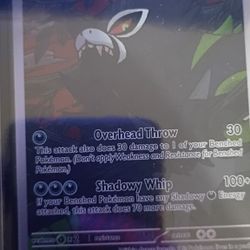 Pokemon Zarude ETB Promo 088 Pitch Black