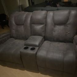 recliner brown 