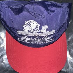 Aime Leon Dore Hat Snapback NEW WITH TAGS $70 Retail Nylon Unisphere Navy Multi 