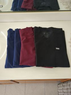 Fig scrub tops