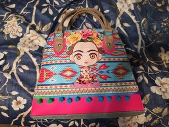 Frida Kalo artisan handbag