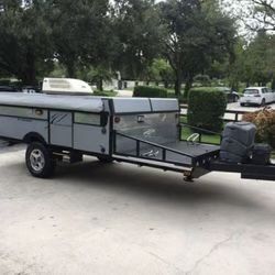 Pop-Up Toy Hauler Camper