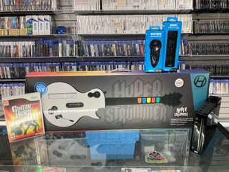 Nintendo Wii Complete With Guitar Hero World Tour Bundle $220 Gamehogs 11am-7pm
