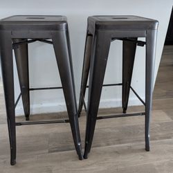 Barstools, Set Of 2