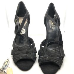 Jessica Simpson Black Heels 