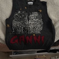 GANNI sweater vest never worn 