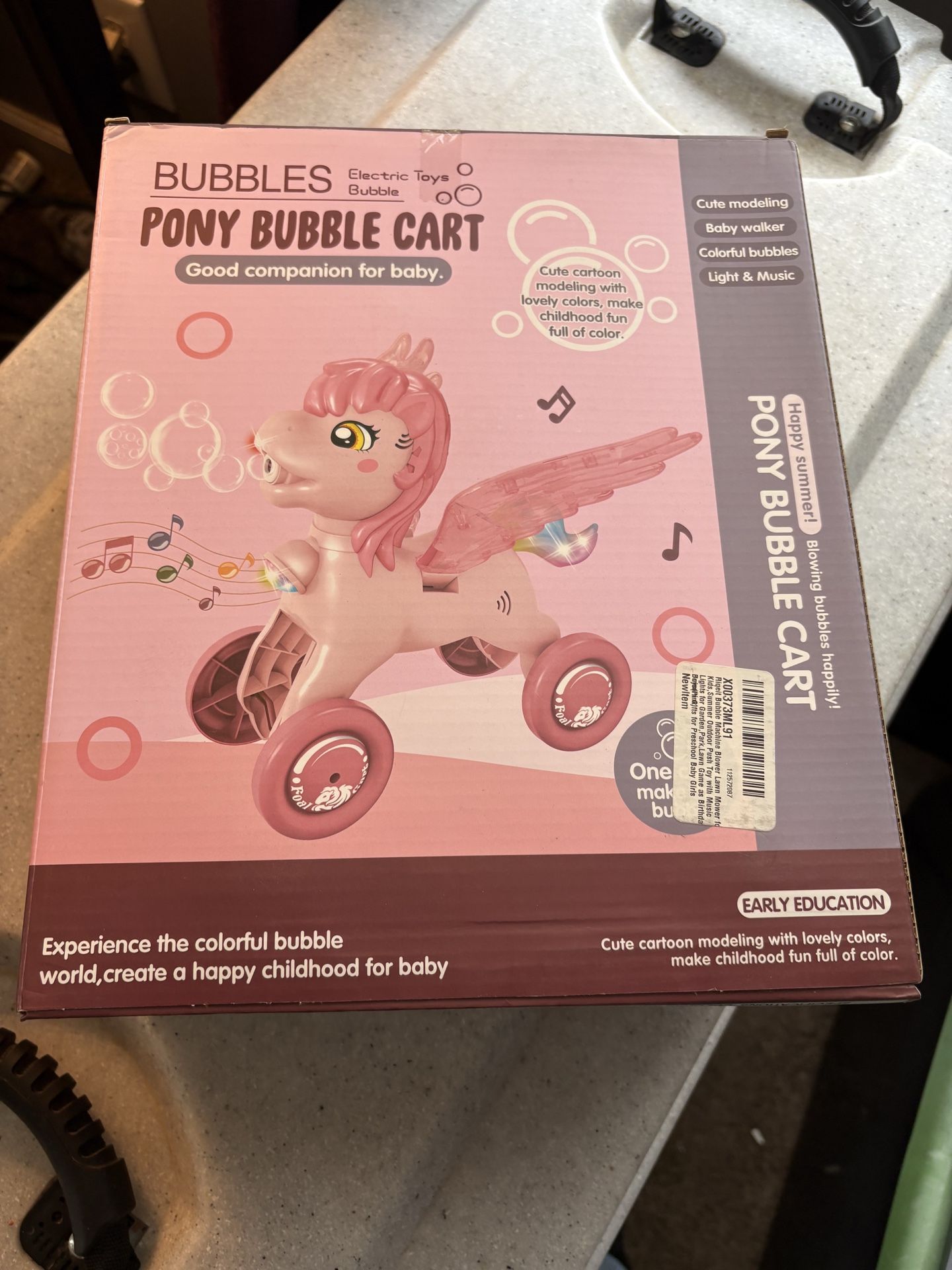 Bubble pony cart