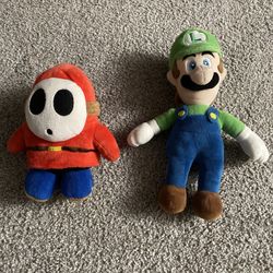 Mario Plushies (Sanei)