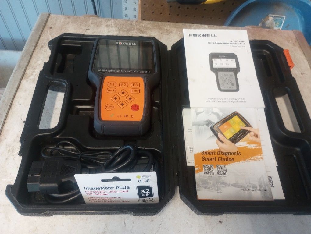 NT650 Elite Multi Application Scanner Sevice Tool Excellent Condition 