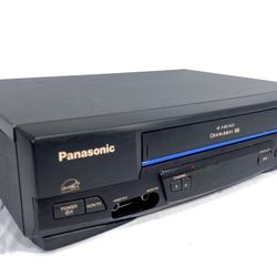 Panasonic PV-V402 Omnivision 4 Head VCR VHS Player Recorder No Remote - Tested