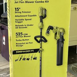 Blower And Trimmer Combo