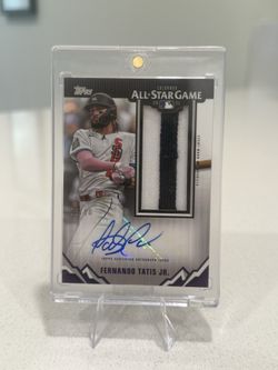 Fernando Tatis Jr  All Star Patch Auto
