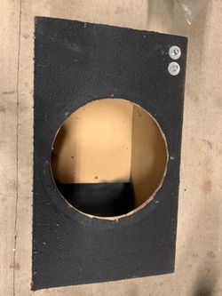  Custom made single 12” ported box