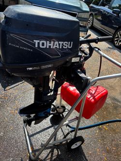 Tohatsu 8hp boat motor