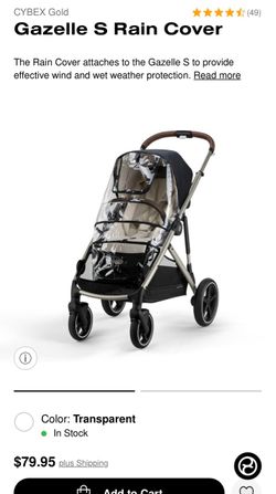 Cybex Gazelle rain cover