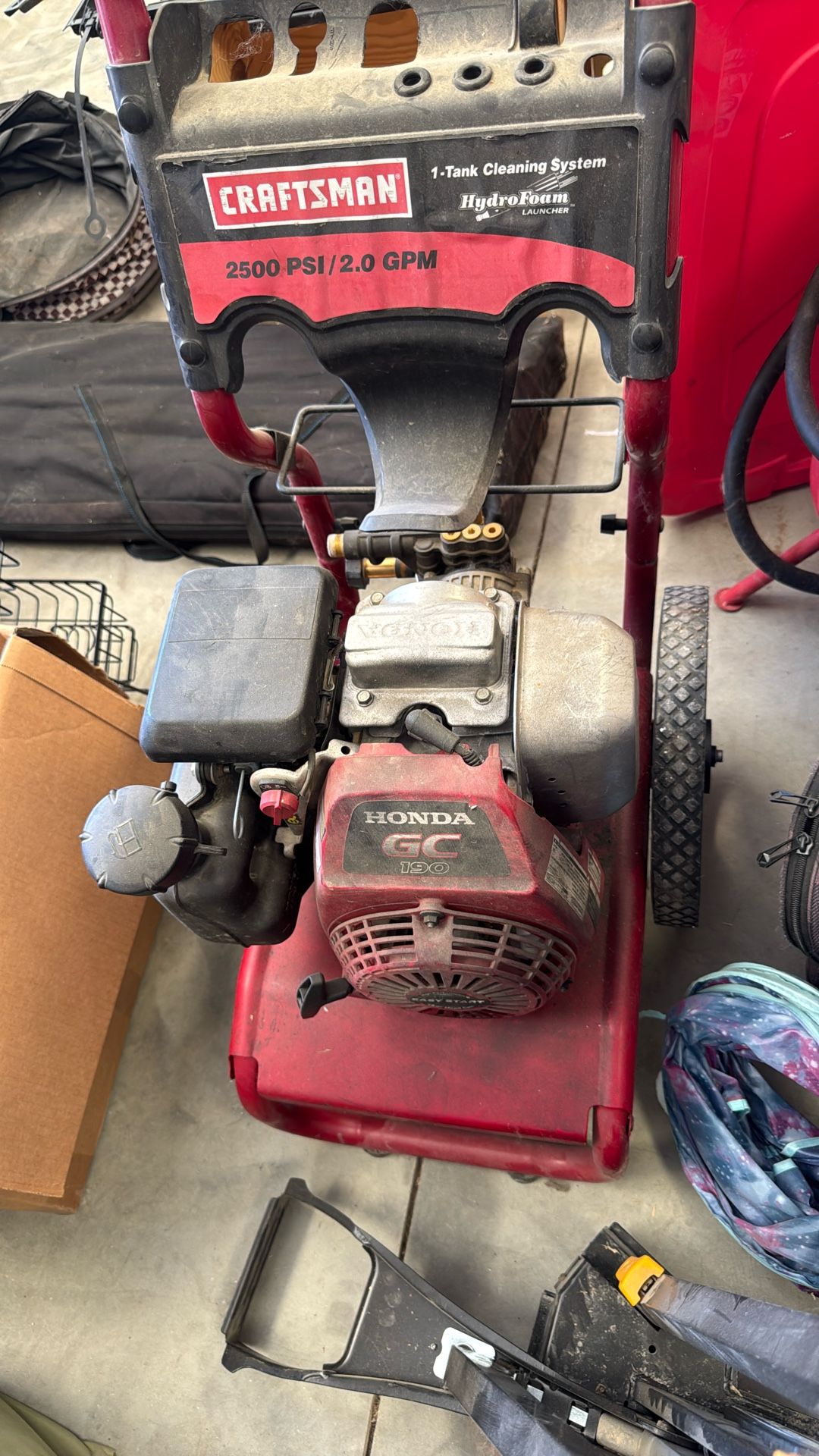 Power Washer. Works. Just Need Carb Clean